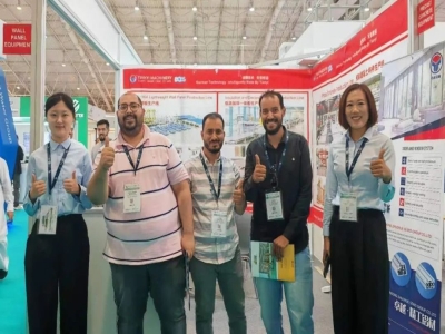 驰骋“沙”场丨优发国际机械亮相2023 年沙特建筑建材及基础设施展