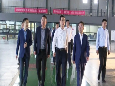 王营调研优发国际机械优发国际制造产业园项目