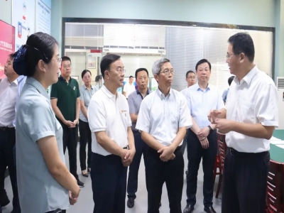 全国人大常委会预算工委副主任夏光调研优发国际机械