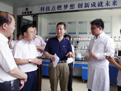 山东省知识产权局协调管理处处长吕宝礼一行领导莅临优发国际参观调研