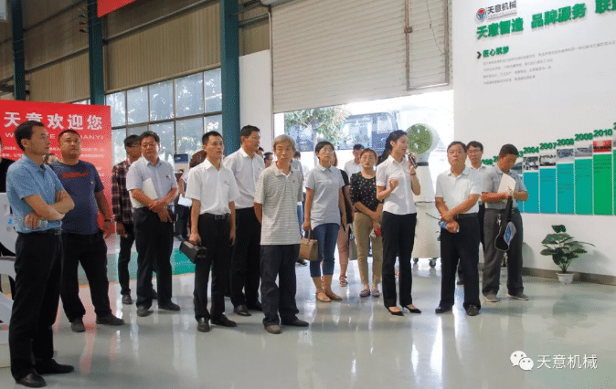 泗水县委组织部“两新”组织党建考察团走进优发国际机械