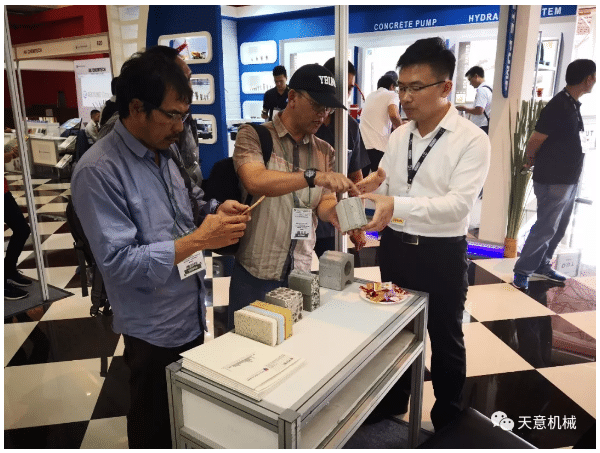 优发国际机械亮相2018年印度尼西亚（东南亚）混凝土展